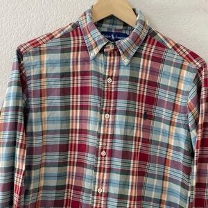 Ralph Lauren Multicolor Plaid Dress Shirt